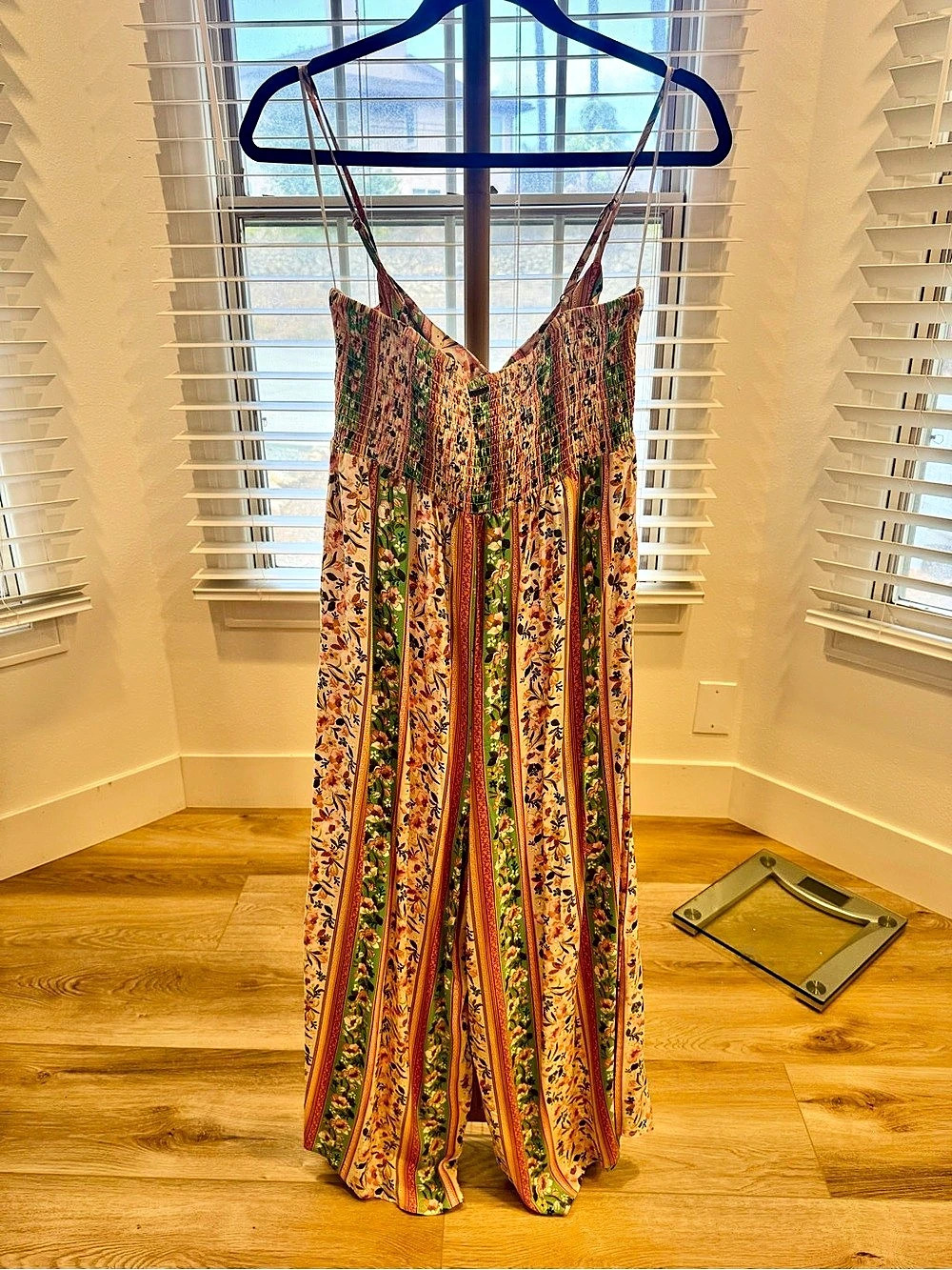 O'Neill Floral Maxi Dress Pantsuit Large Like New